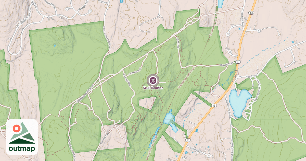 Map of Skull Boulder