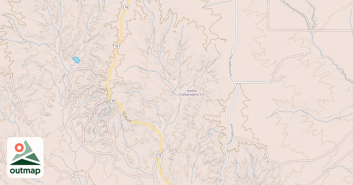 Map of Aretha Frankensteins
