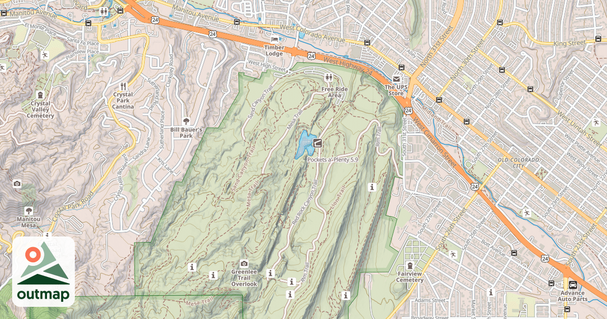 Map of Pockets a' Plenty