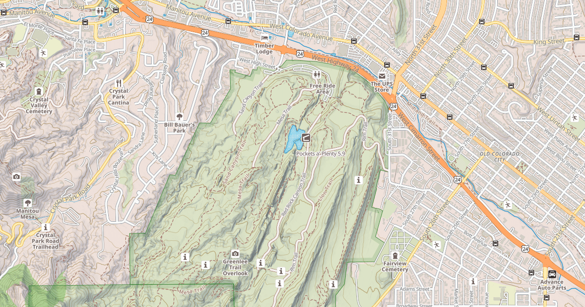 Map preview of Pockets a' Plenty