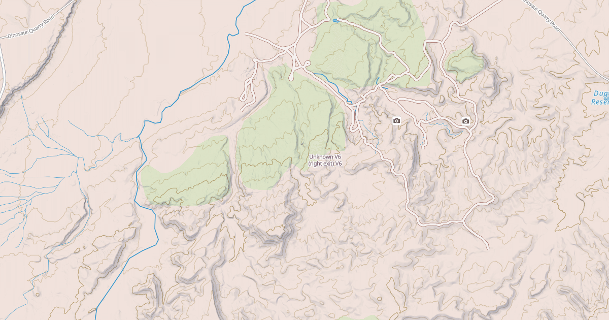 Map preview of Unknown V6 (right exit)