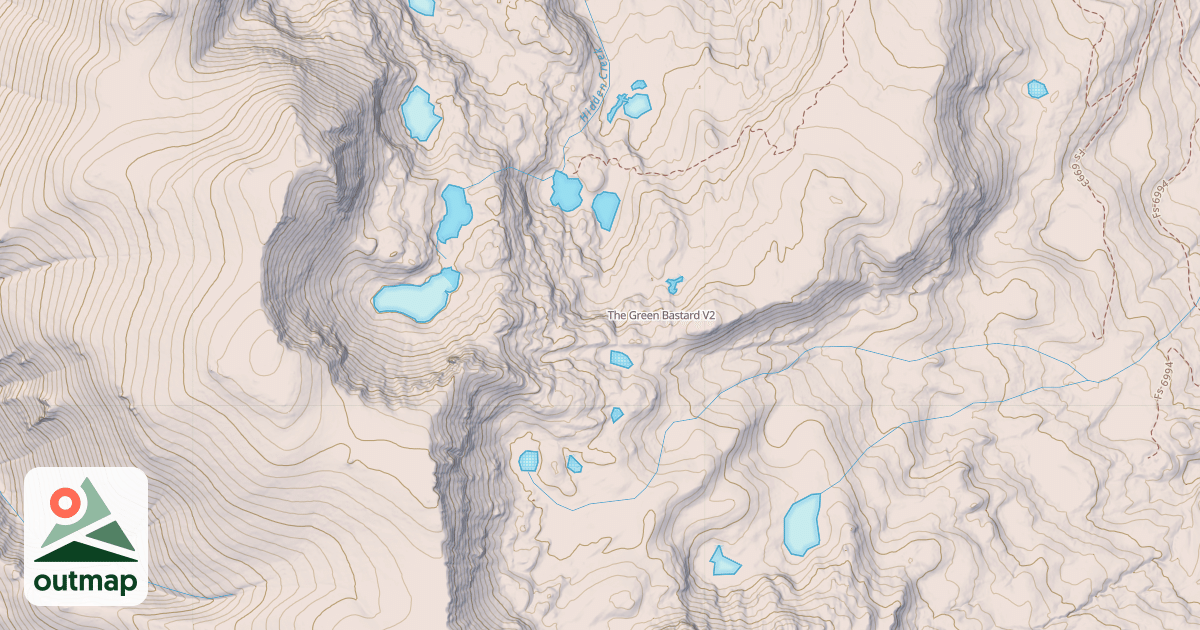 Map of The Green Bastard