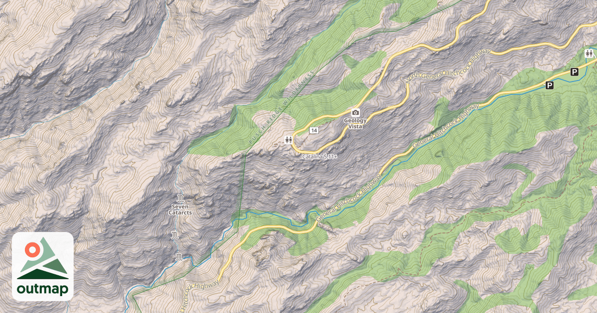 Map of Catalina