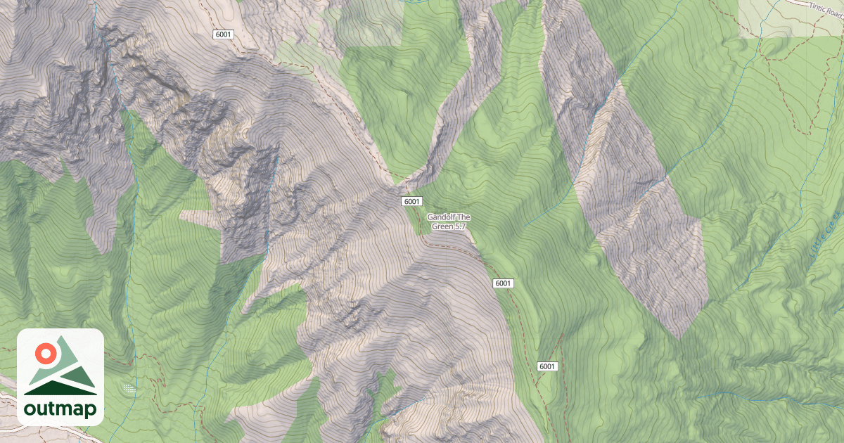 Map of Gandolf The Green