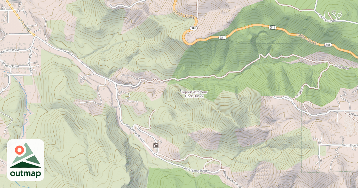 Map of Topout With Your Flock Out