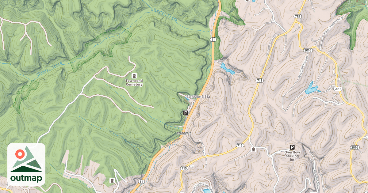 Map of Bandolier