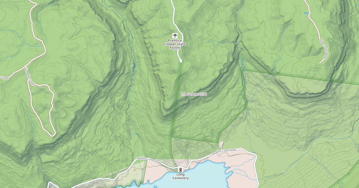 Map preview of The Oracle