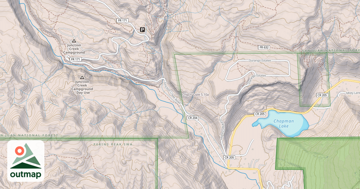 Map of Chip n' Dale