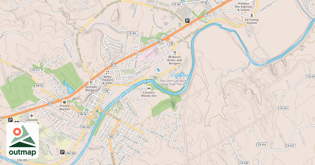 Map of They Don't Get Much Easier Than This