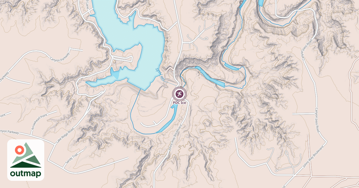 Map of PDC Ice