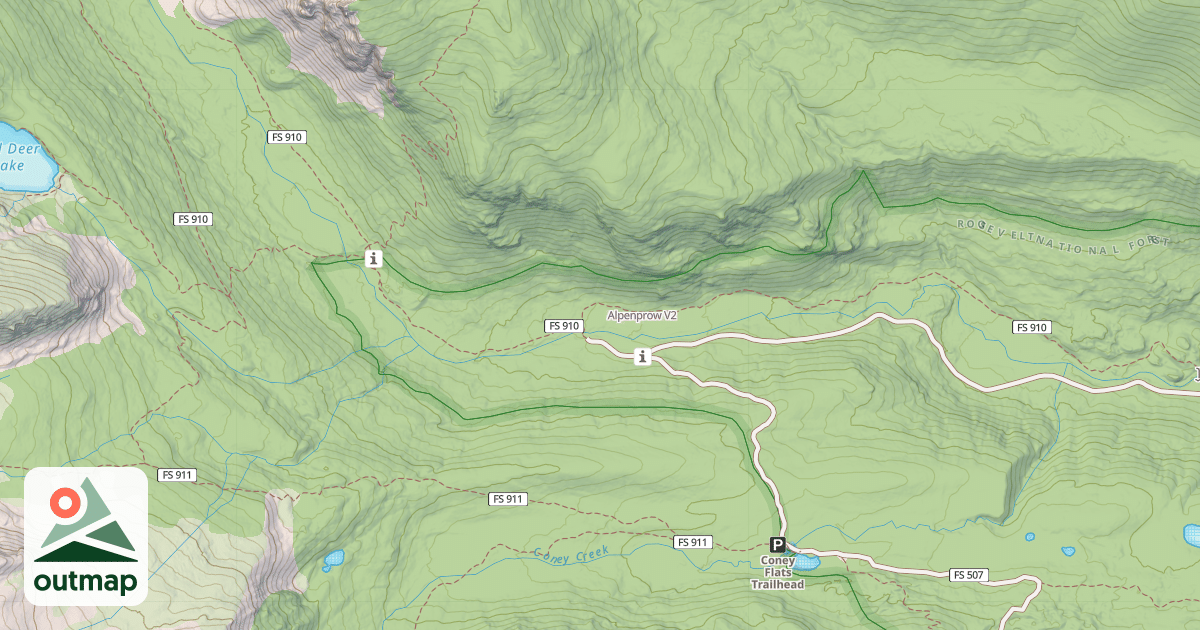 Map of Alpenprow