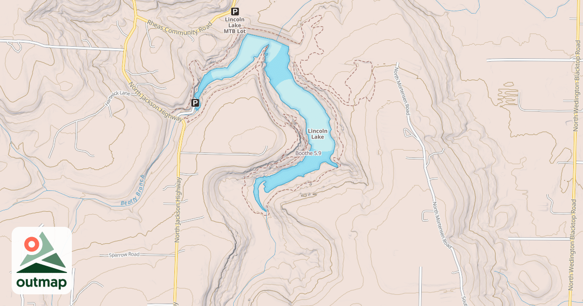 Map of Boothe