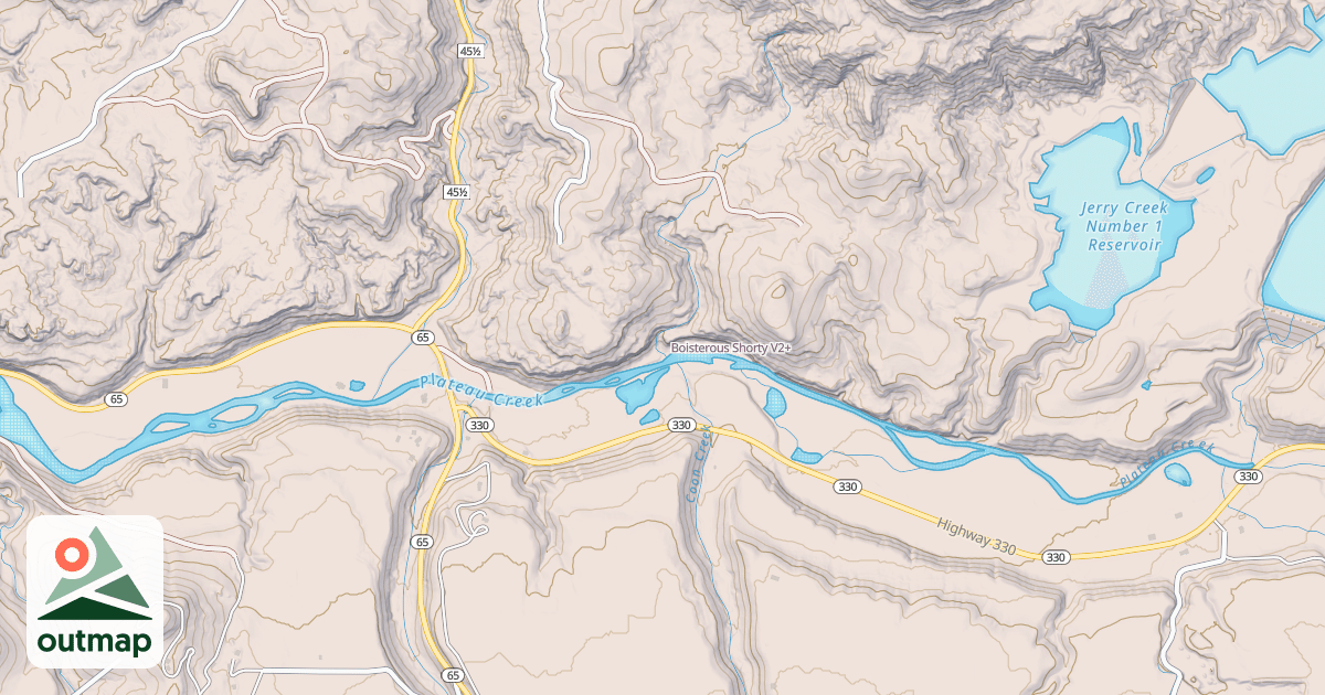 Map of Boisterous Shorty