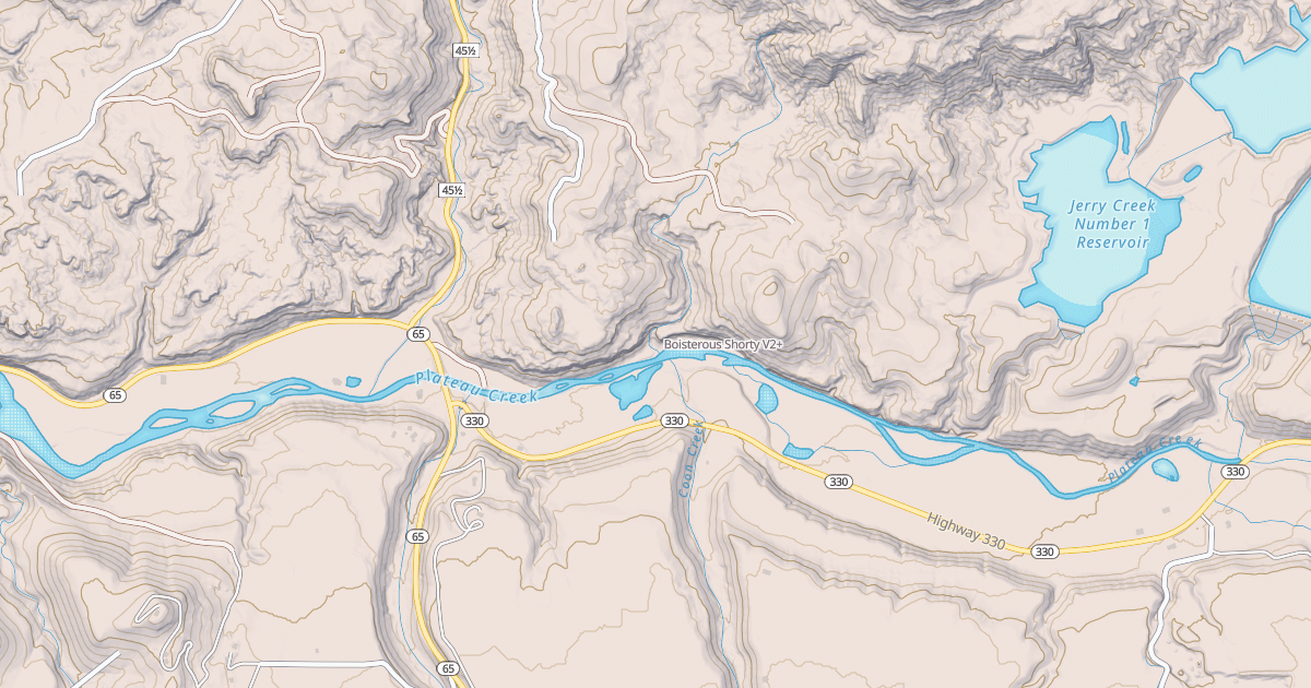 Map preview of Boisterous Shorty