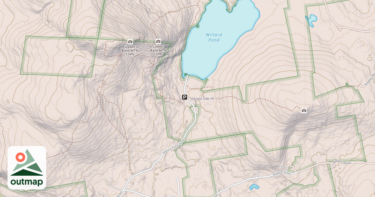 Map of Stacked Slab