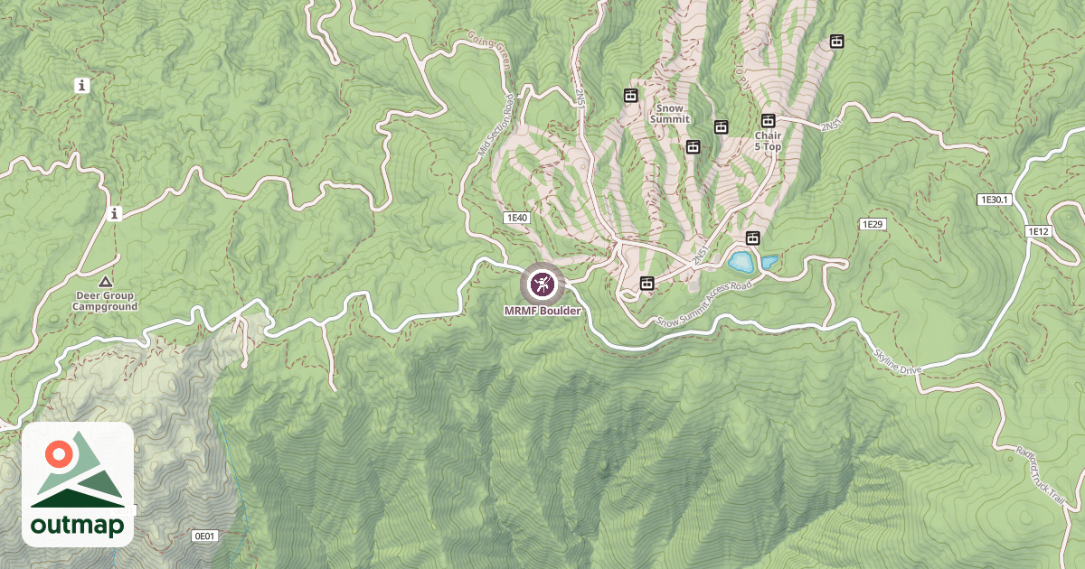 Map of MRMF Boulder