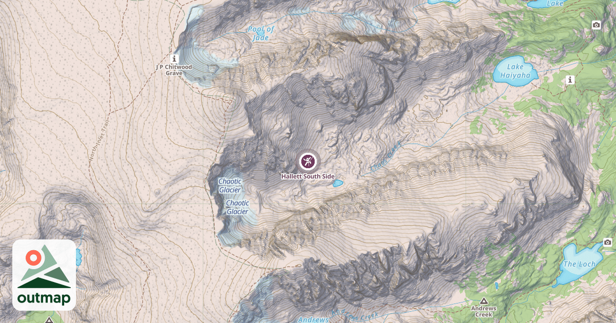 Map of Hallett South Side