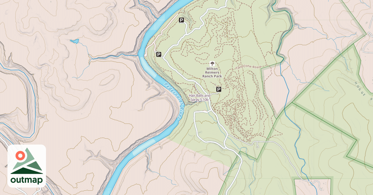 Map of Hair Balls and Spray