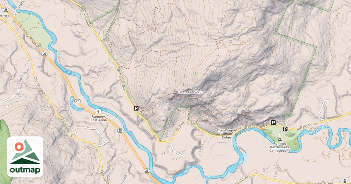 Map of 'Lectra Crack