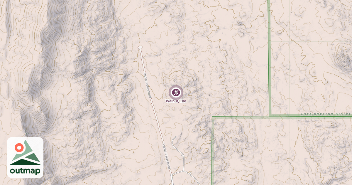 Map of Walnut, The