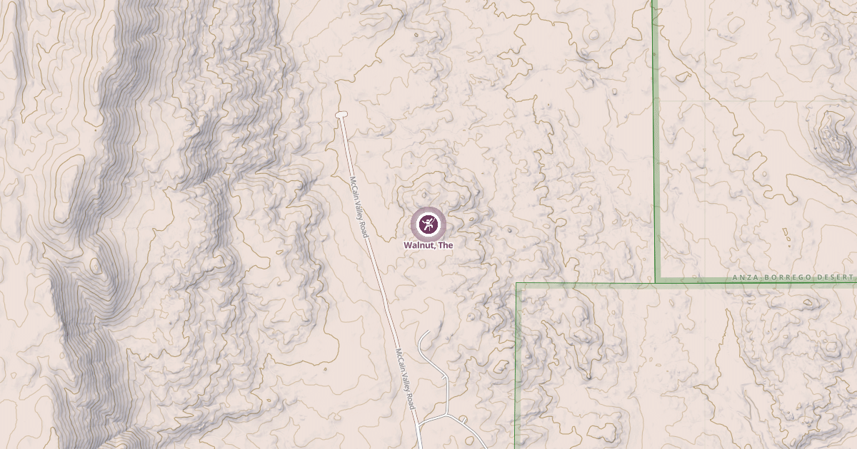 Map preview of Walnut, The