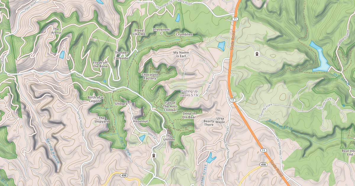 Map preview of Pushing Up Daisies