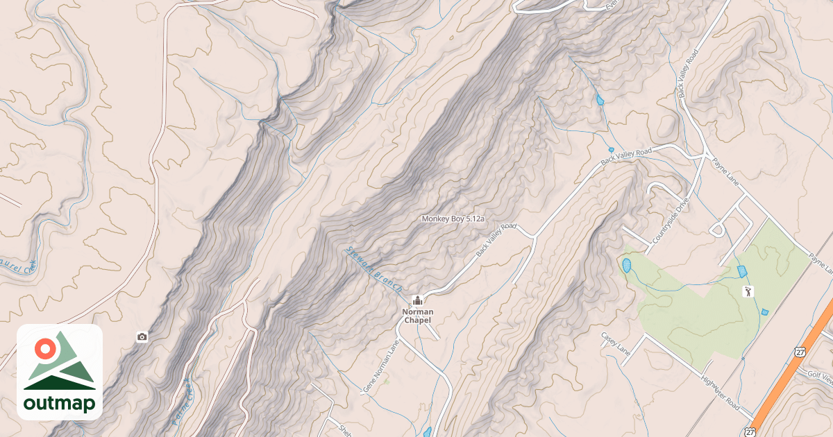 Map of Monkey Boy