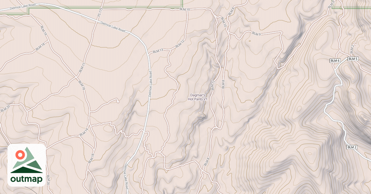 Map of Dagmar's Hot Pants