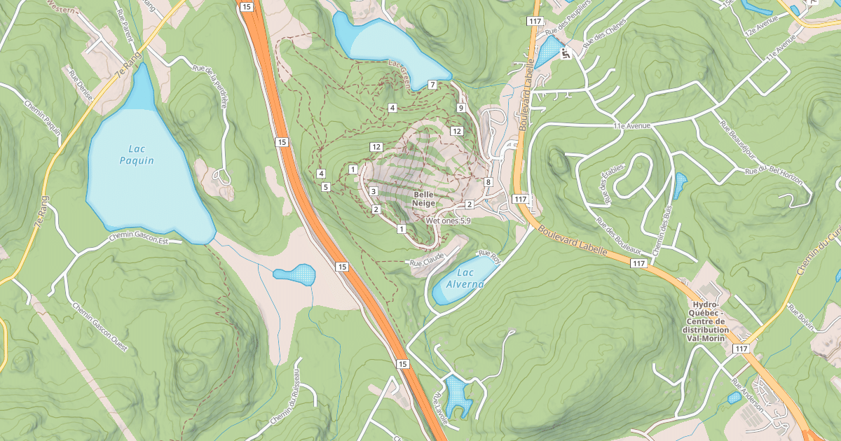 Map preview of Wet ones