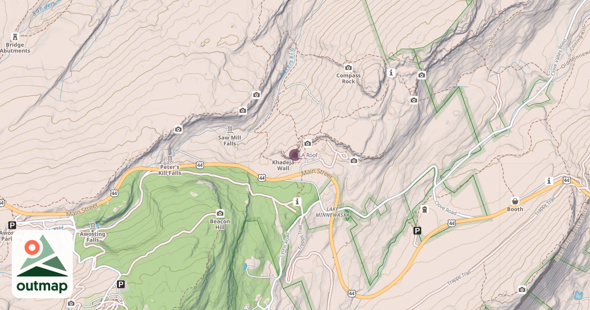 Map of LA Roof