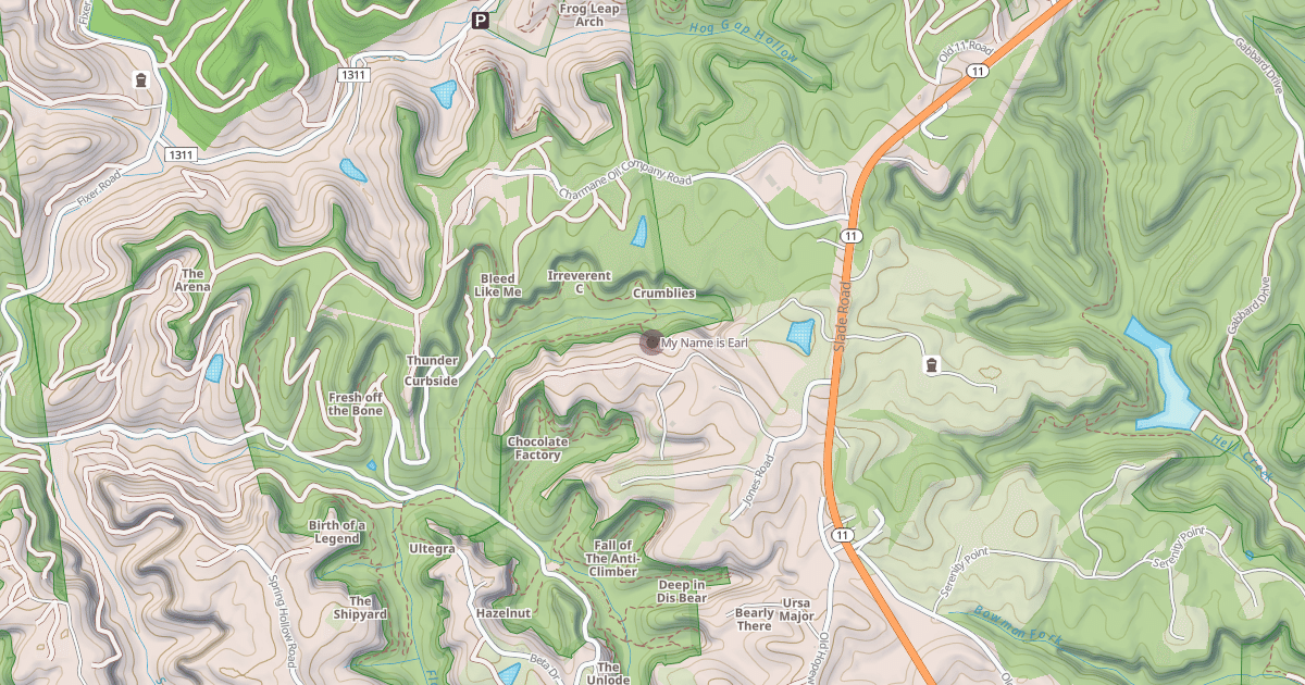 Map preview of My Name is Earl