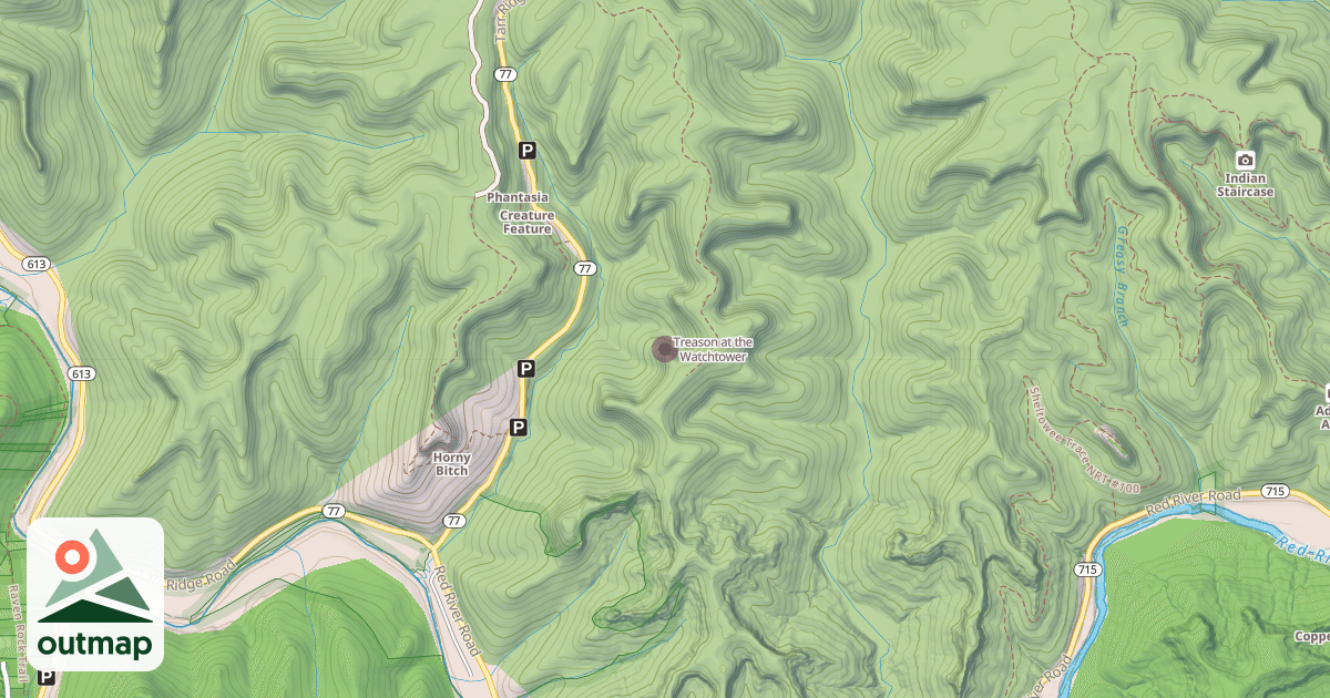 Map of Treason at the Watchtower