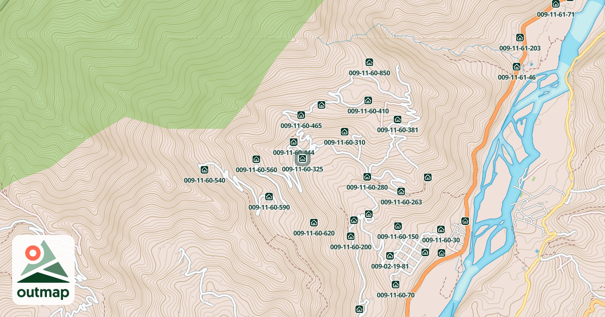 Map of 009-11-60-325