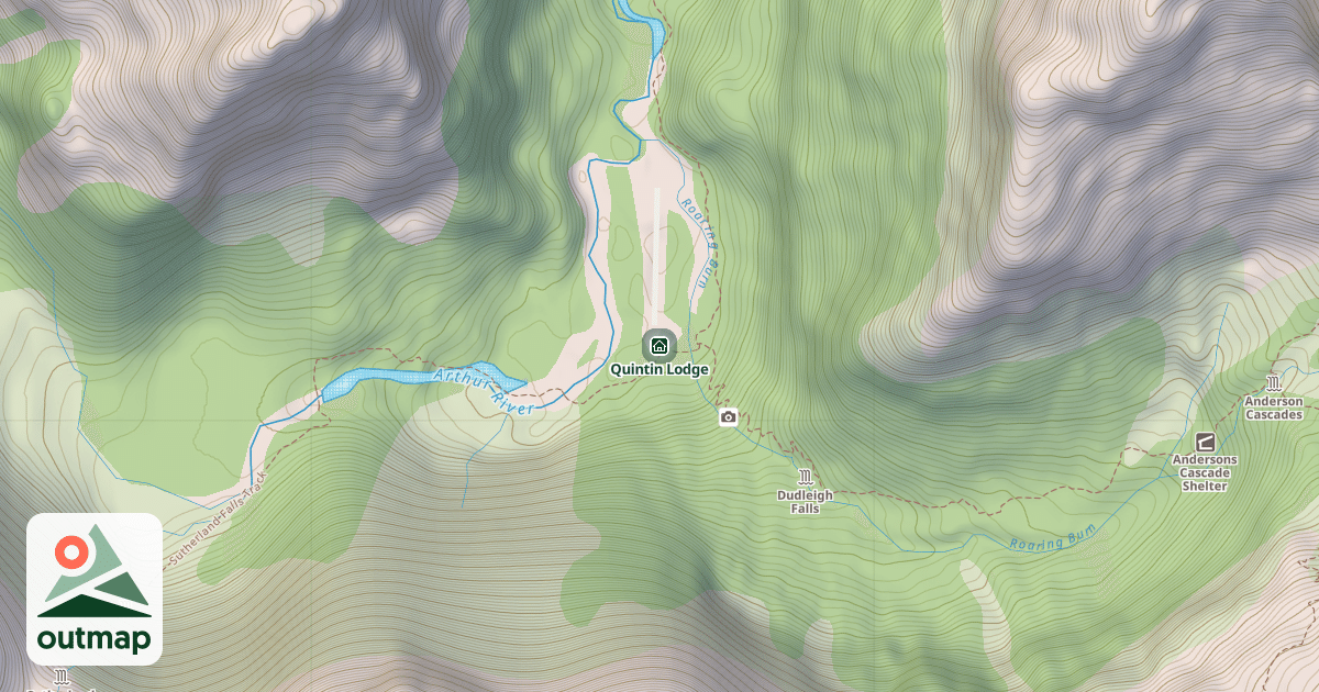 Map of Quintin Lodge