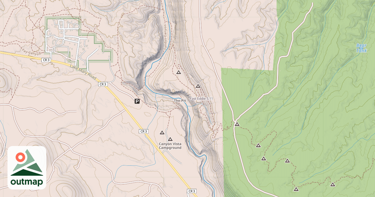 Map of Fast Eddie