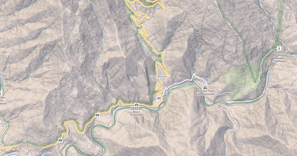 Map preview of Lunch Bucket Ledge