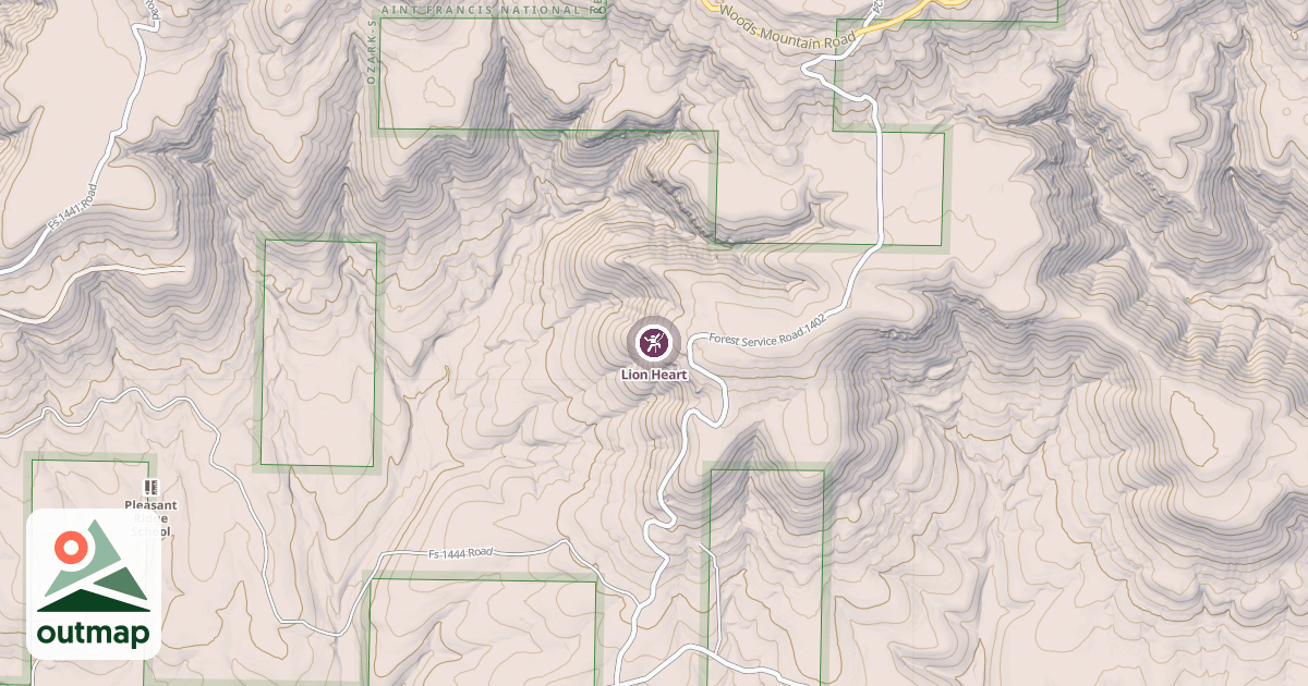 Map of Lion Heart