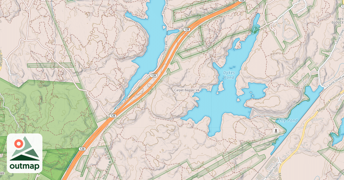 Map of Carpet Bagger