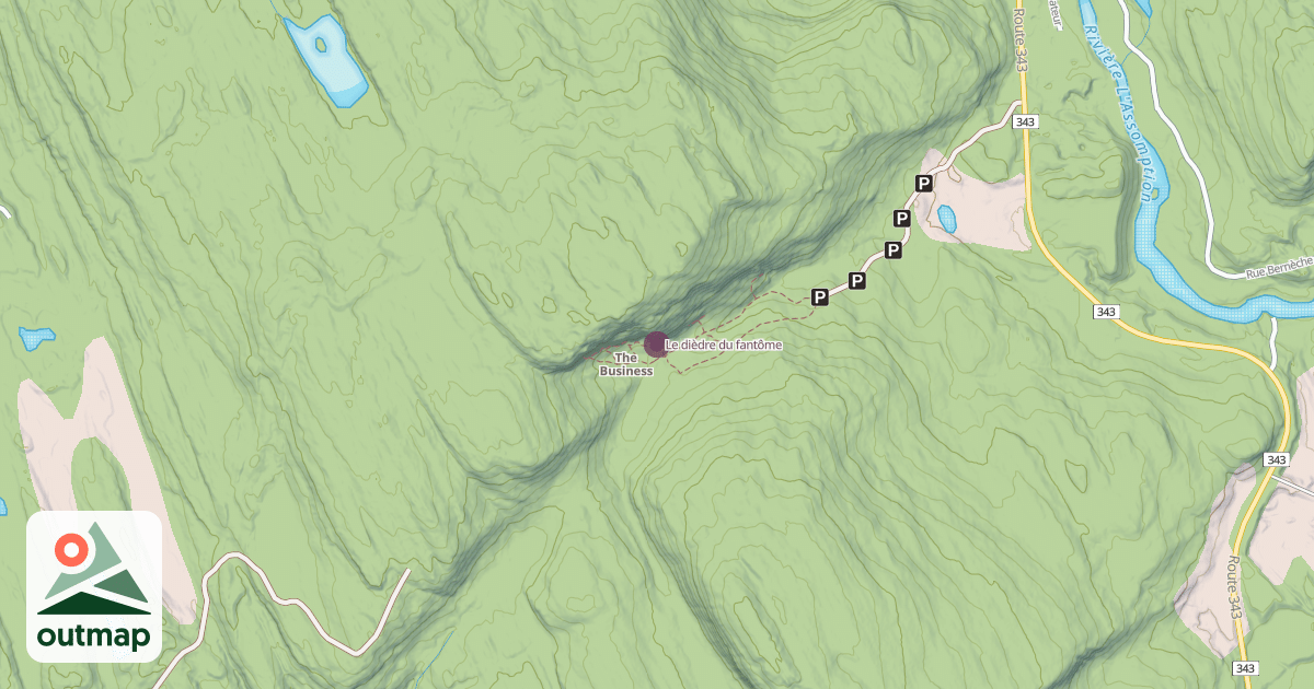 Map of Le dièdre du fantôme