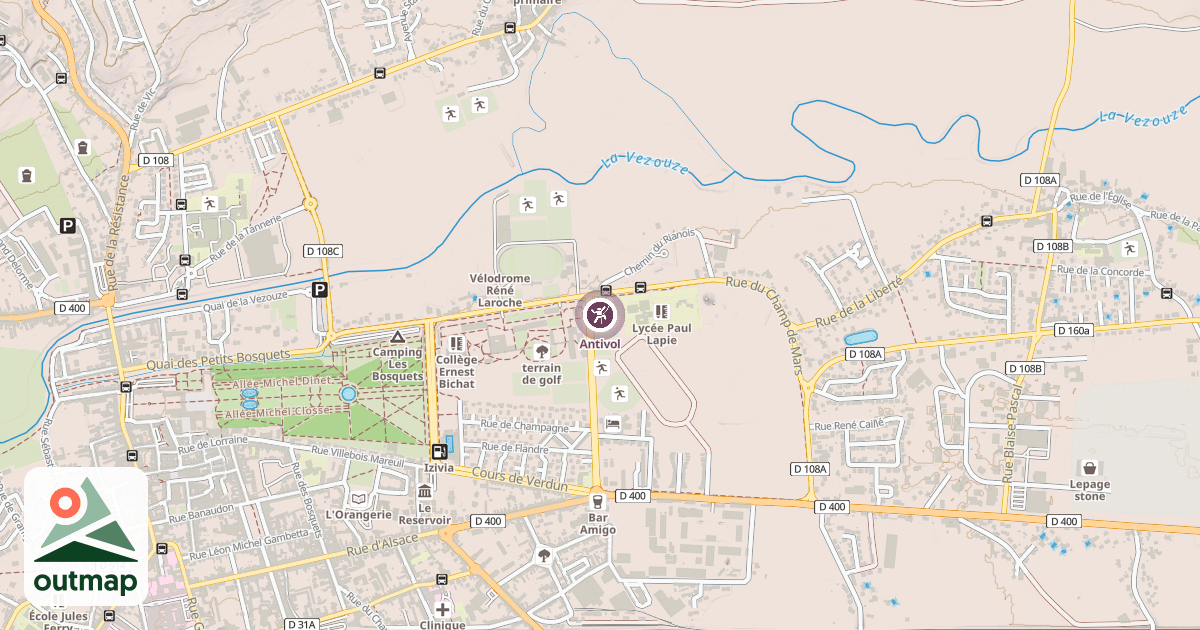 Map of Antivol