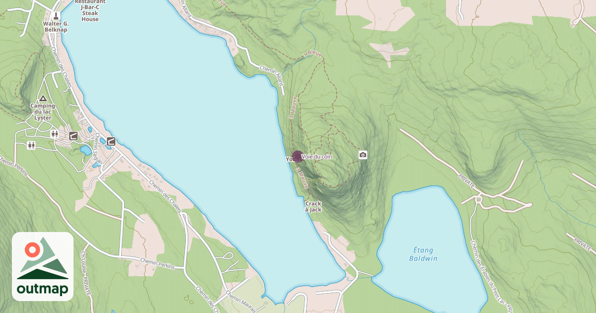 Map of Voie du coin