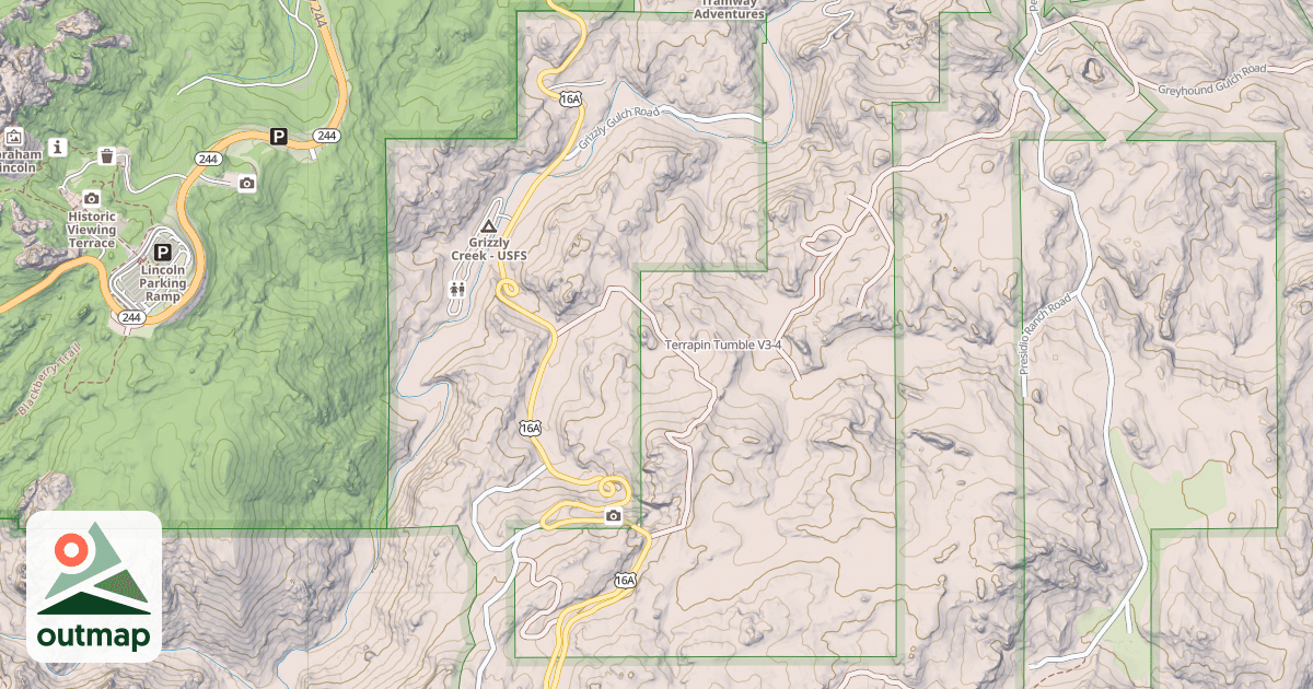 Map of Terrapin Tumble