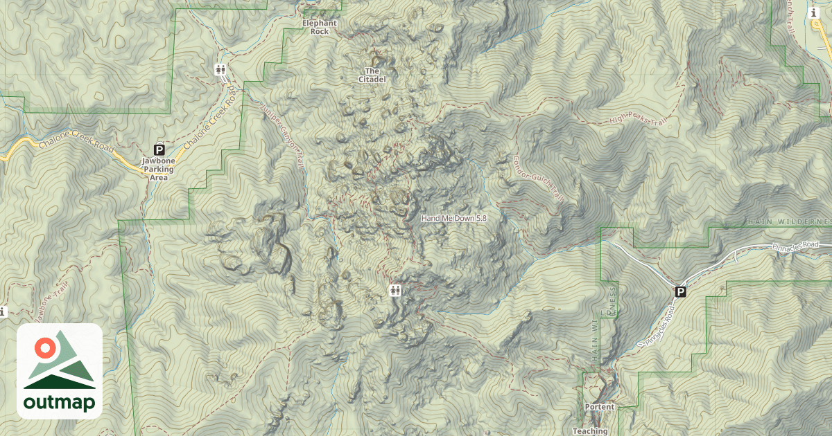 Map of Hand Me Down
