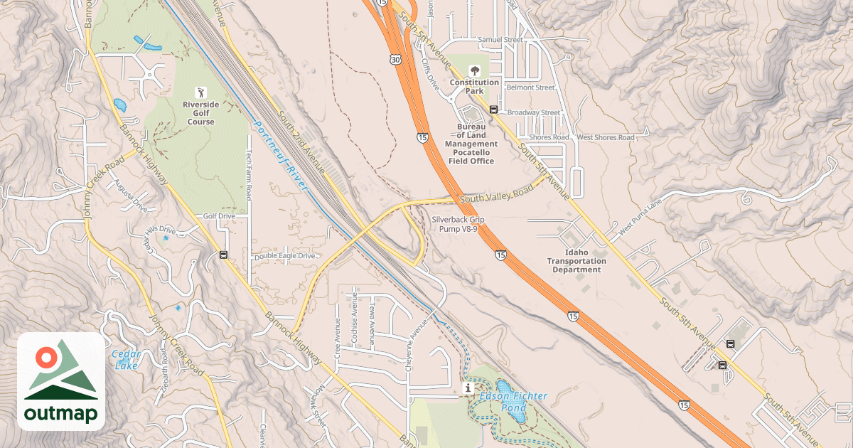 Map of Silverback Grip Pump