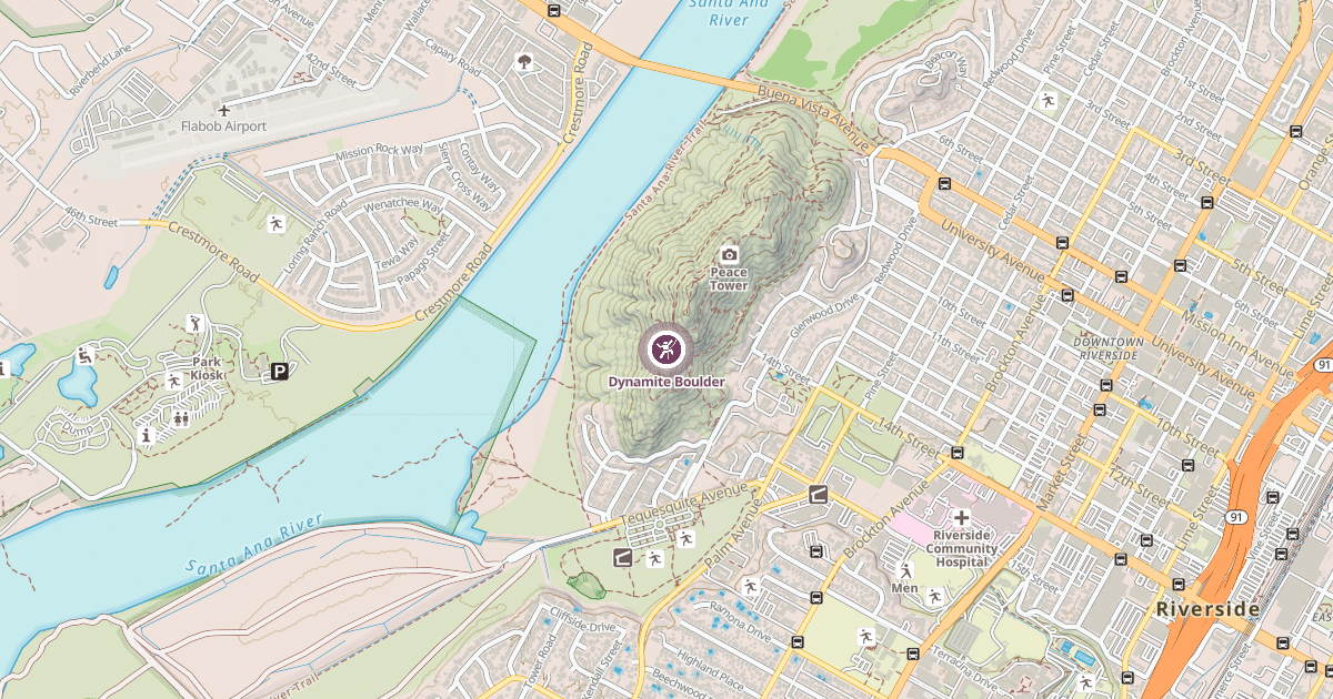 Map preview of Dynamite Boulder