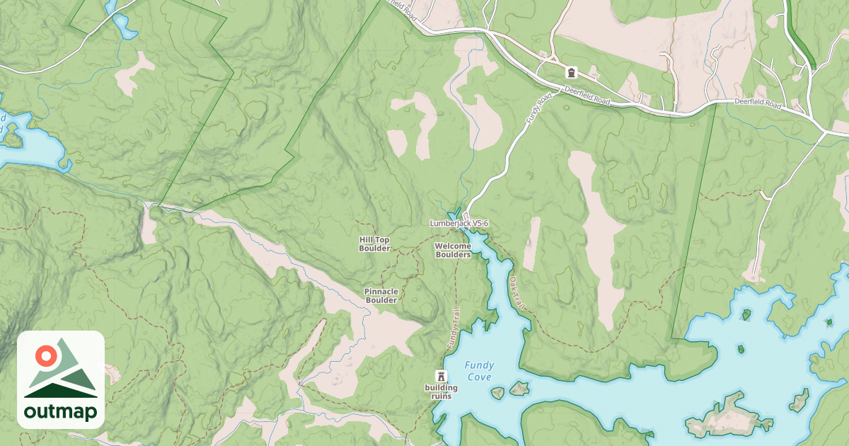 Map of Lumberjack