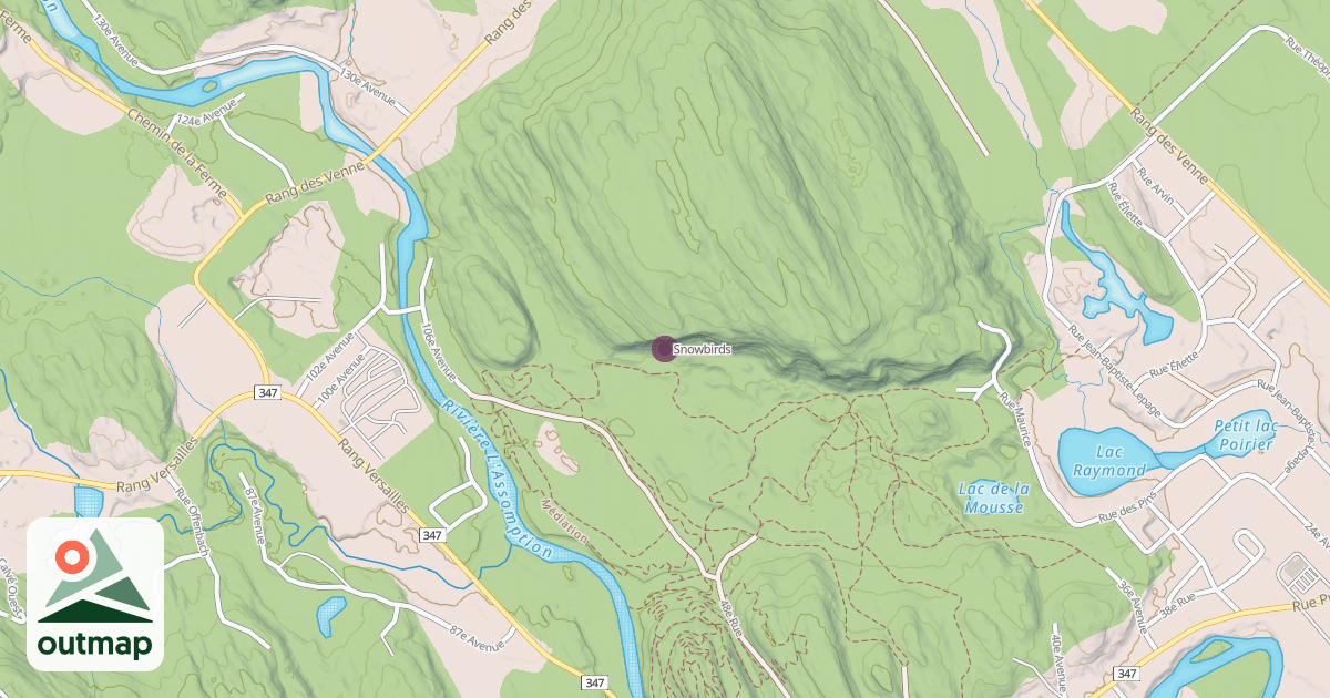 Map of Snowbirds