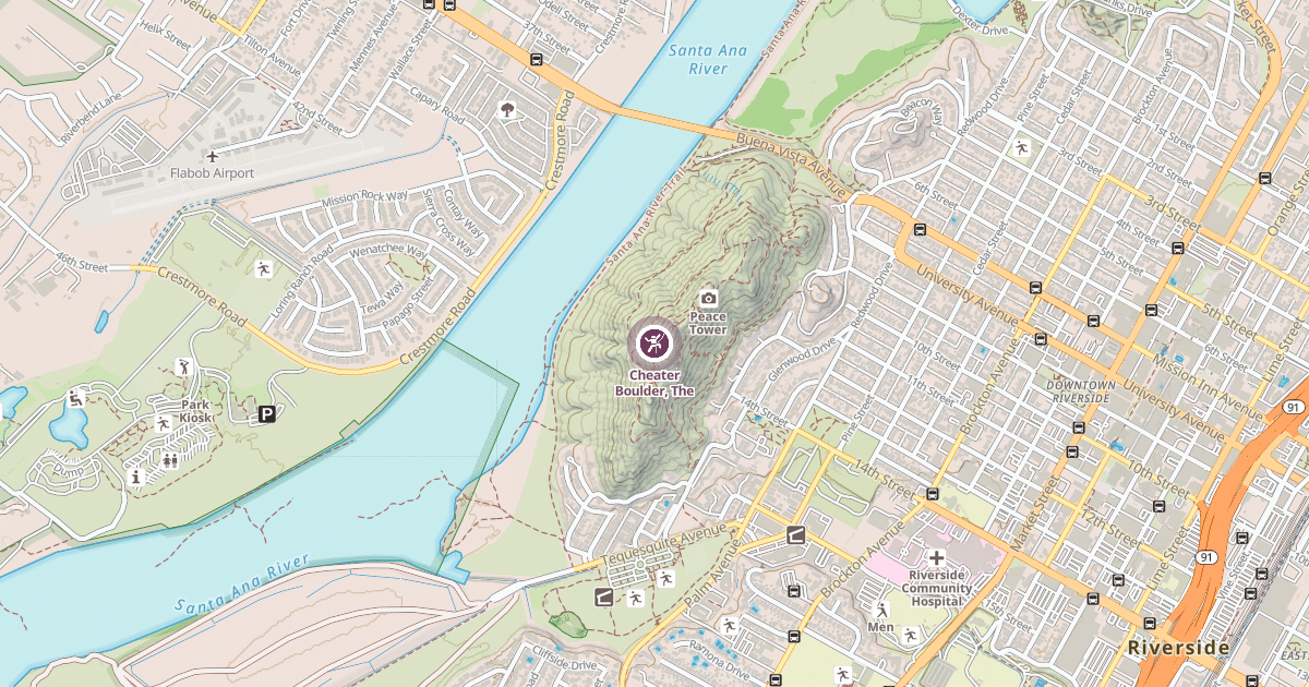 Map preview of Cheater Boulder, The
