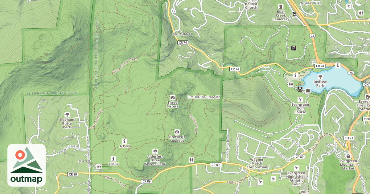 Map of Cut Out The Craze