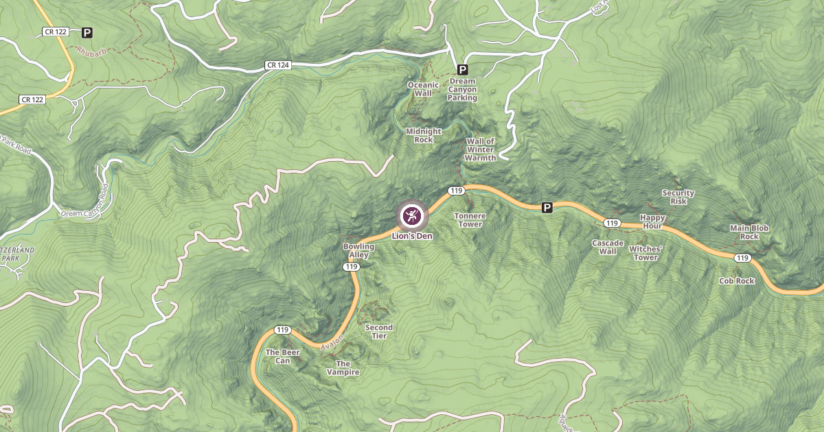 Map preview of Lion's Den